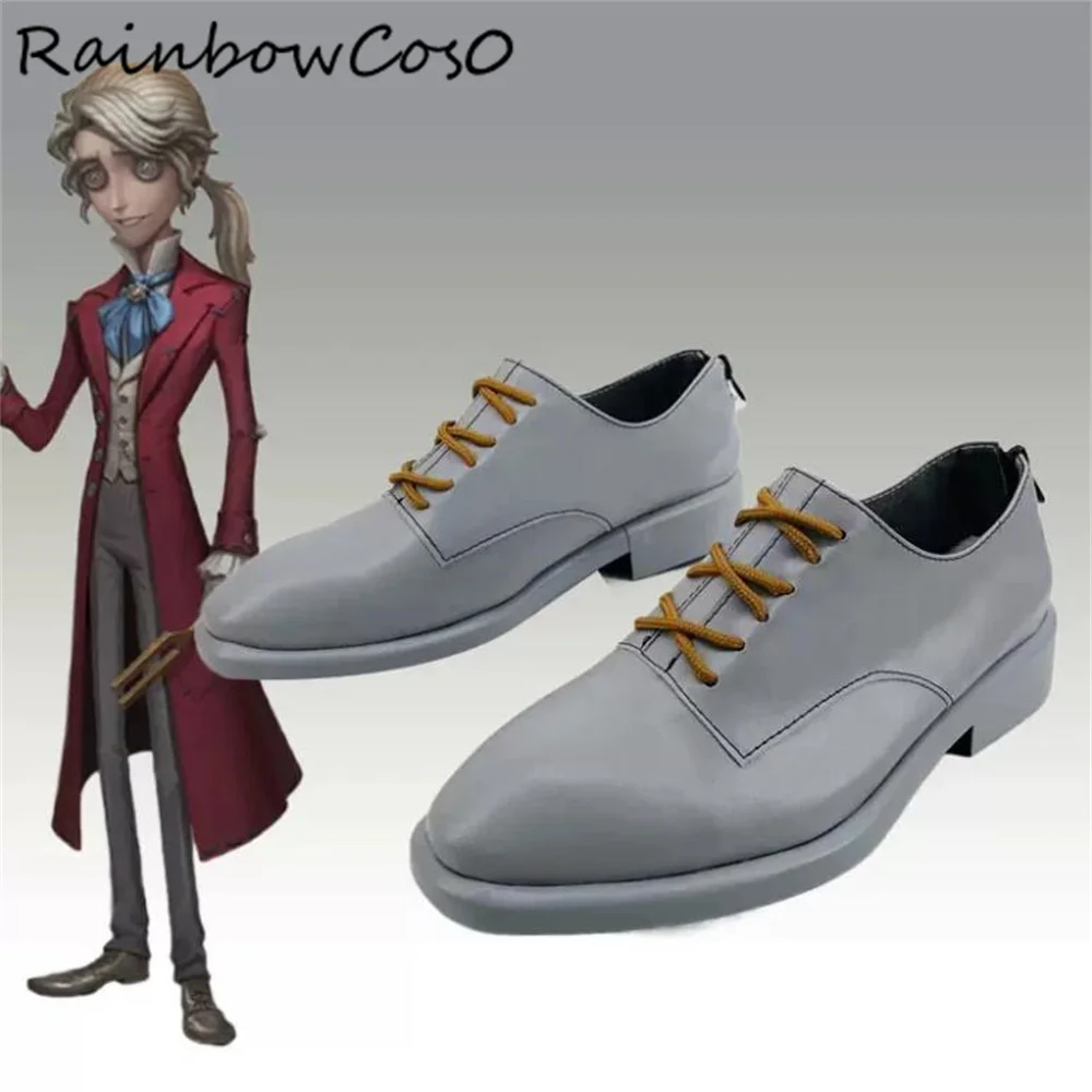 Frederick Kreiburg  Composer Identity V Cosplay Shoes Boots Game Anime Party Halloween Christmas RainbowCos0 W4083