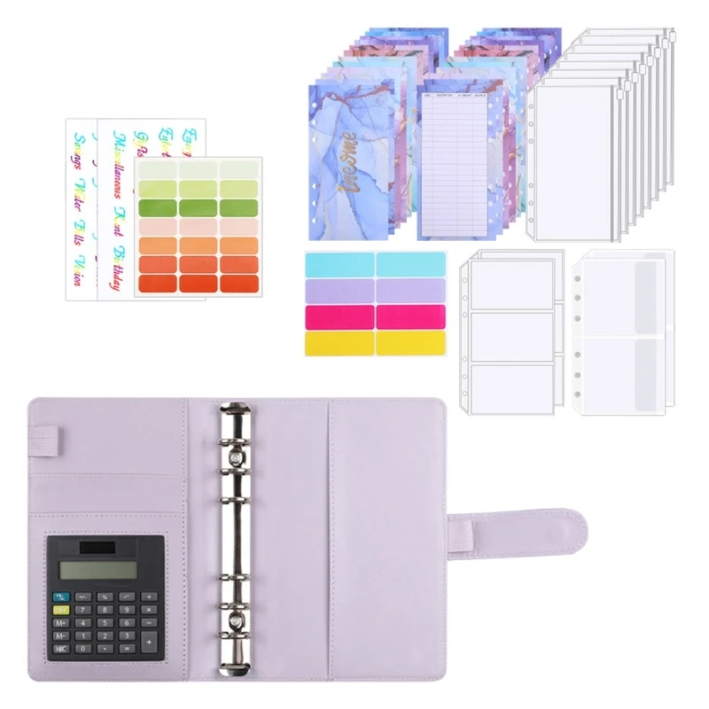 Budget Binder Loose Leaf Notebook for Budget Notebook Money Saving Planner Diar