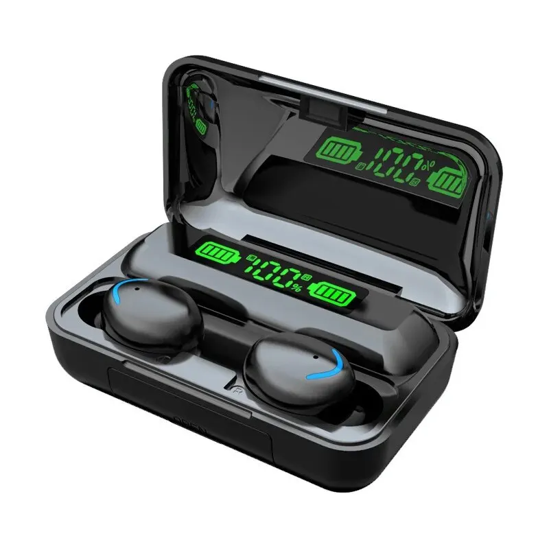 Lenovo F9 Bluetooth Wireless Headphones - Large-Capacity Charging Case & Digital Display, Long-Lasting Battery Game Earbuds 2026 - view 6