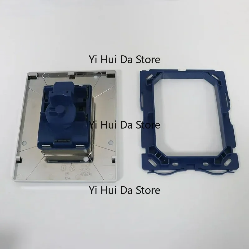 Wall-mounted Toilet Flush Valve for Grohe Hidden Water Tank Pneumatic Panel Double Button Switch 3873200