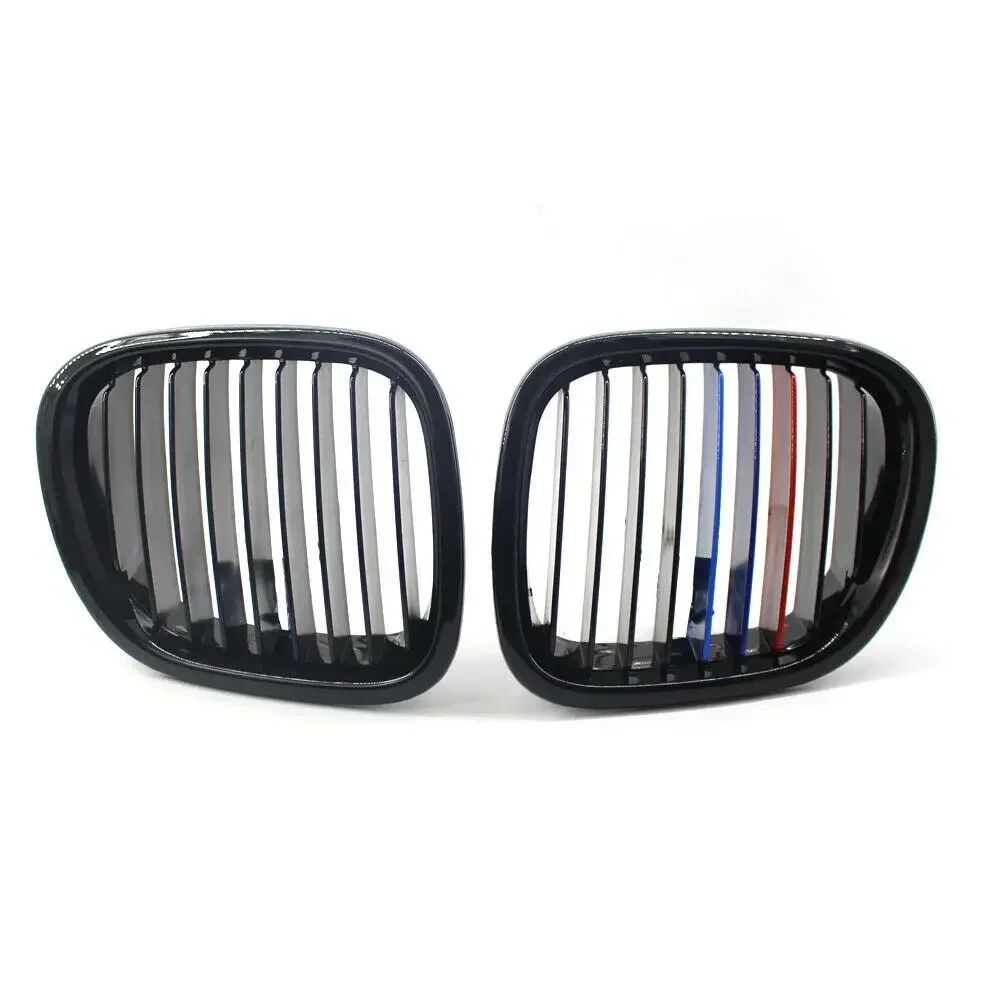 Glossy Black M Color Car Front Bumper Kidney Grille Racing Grills For BMW Z3 1996 1997 1998 1999 2000 2001 2002 Hood Grille