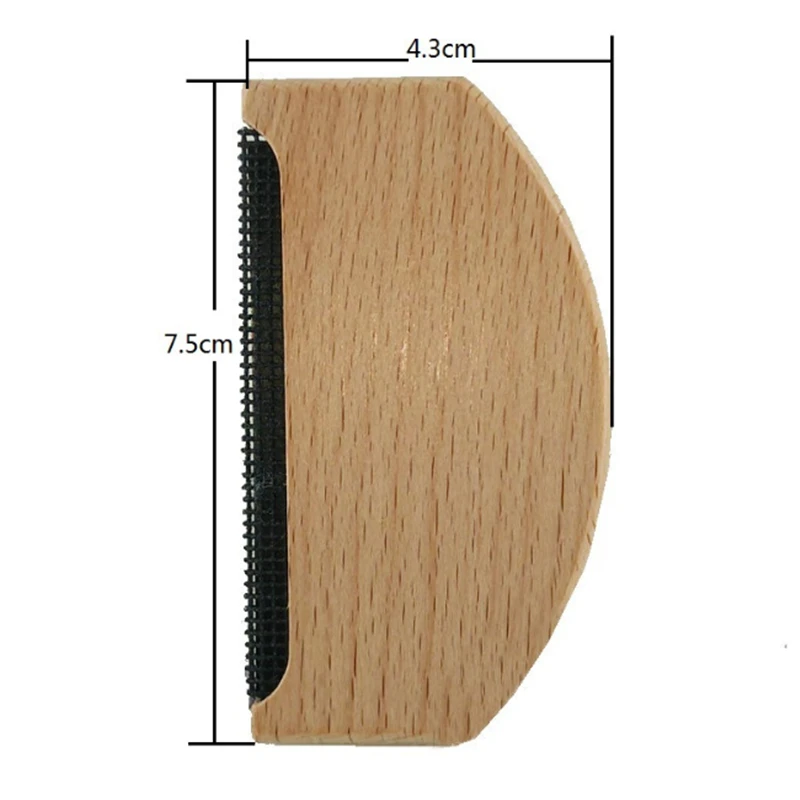 Epilatore in legno maglione vestiti rasoio tessuto vestiti maglione levapelucchi manuale portatile levapelucchi in legno pettine rasoio