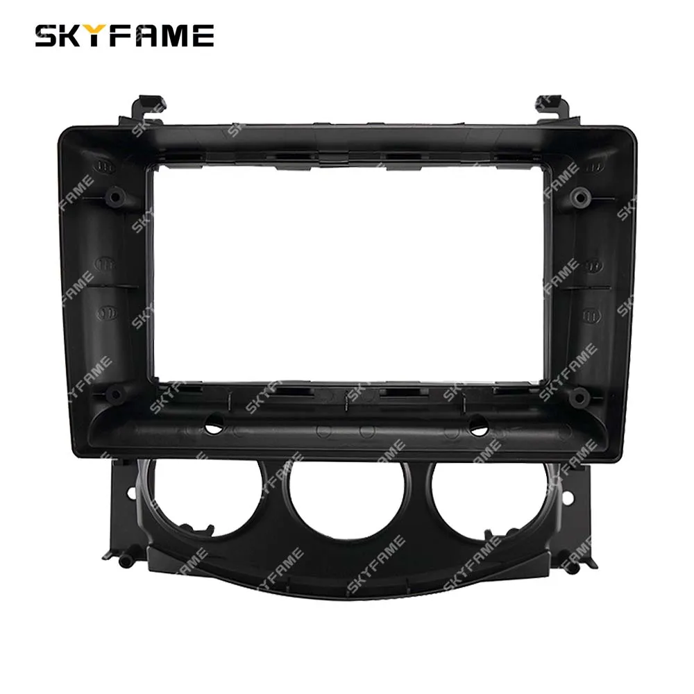 SKYFAME Adattatore per fascia per telaio auto Decodificatore Canbus Box Kit pannello di montaggio per cruscotto radio Android per Nissan 370Z