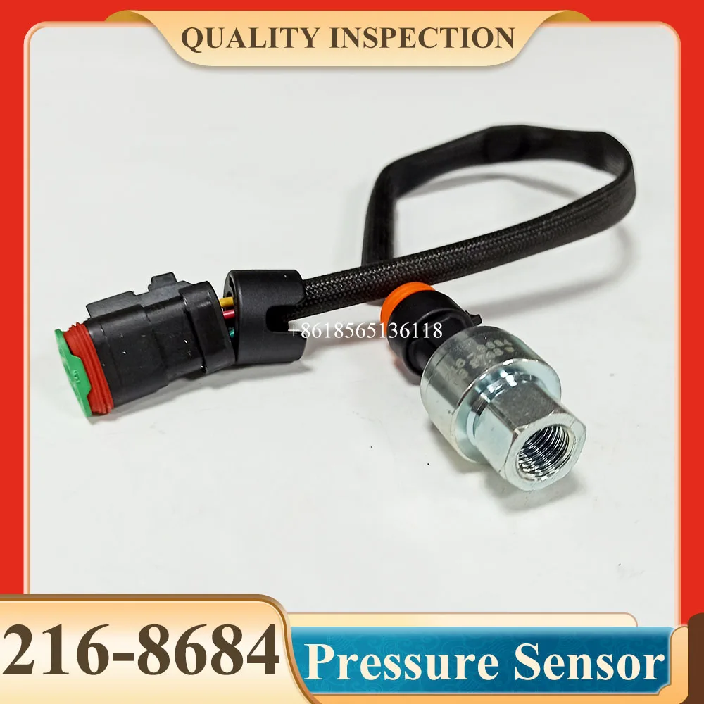 Sensor de presión de aceite de motor 216-8684 para 3306 3512 C9, piezas de automóviles de motor 2168684