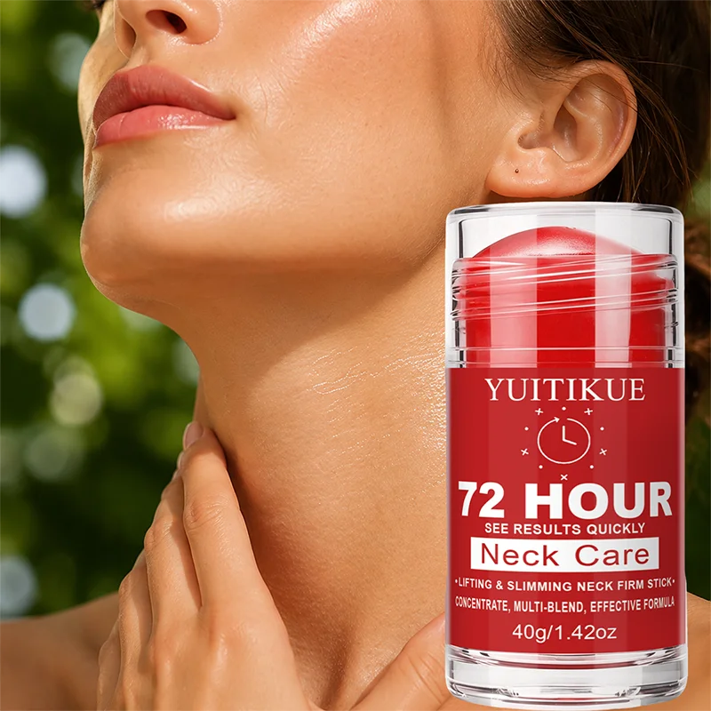 YUITIKUE 40g 72 Hour Neck Firm Care Stick Lifting Tighten Neck Skin Deep Hydrating Smoothen Fine Lines Daily Neck Skin Care