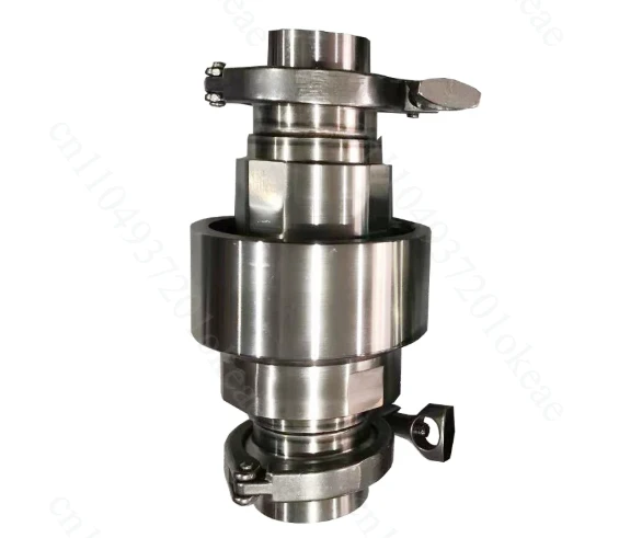 DN32/40/50 Food Grade Quick-Change Clamp Type Stainless Steel Rotary Joint Pipeline Movable Pagoda Rotary Joint