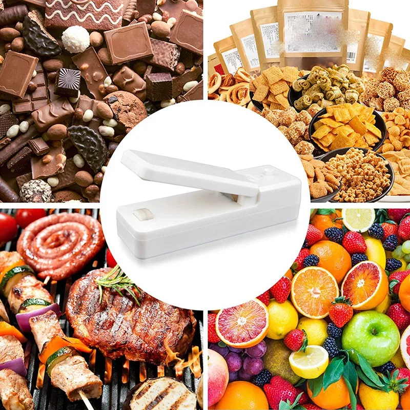 プラスチックチップ用の充電式ミニバッグ用ビニール袋,迅速な熱の真空シール,スナックのフレッシュバッグ,保存のサポート