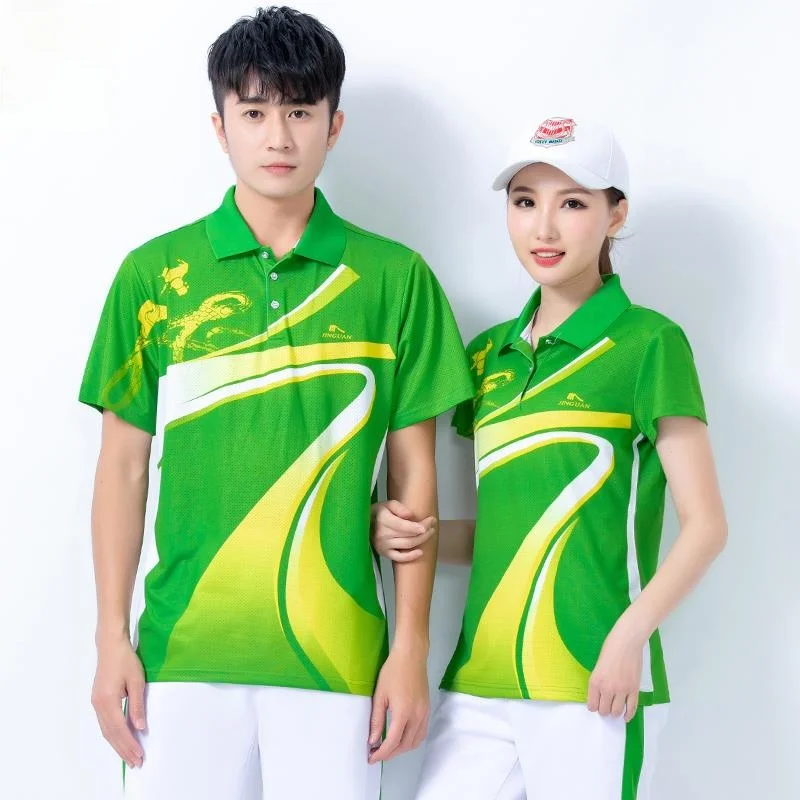 JinGuan Ropa deportiva Verano ex ort Sve Fitn Badminton Conjunto de camiseta Azul Cetición orm up Compra