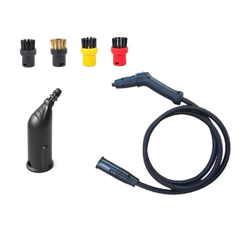 

【ADORN】Запасные части для пароочистителя Karcher SC1 - Набор круглых щеток и удлинительный шланг для насадок (2.863-021.0) Аксессуары