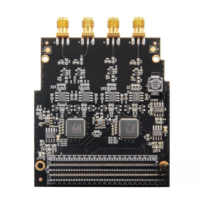 For 12Bit 4 Channel 125M AD9627 Analog-to-Digital Signal Conversion LVDS Module FMC Adapter Board LPC