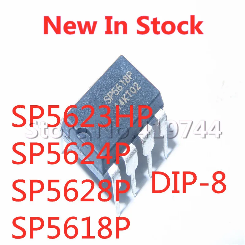 5 Stks/partij SP5623HP SP5624P SP5628P SP5618P Dip-8 Lcd Power Chip In Voorraad Nieuwe Originele Ic