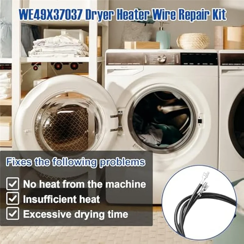 

A03F-для сушильных машин GE/Hotpoint, сменный комплект для ремонта проводов нагревателя-WE49X37037, заменяет детали WE49X32946, PD00084037, AP7217217