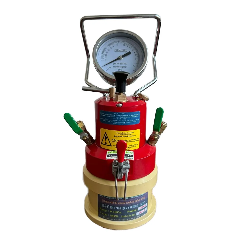 

1L Hydraulic&Electronic Cement Mortar Air Content Tester with Manual Power 1-Year Warranty for Concrete Testing and Measurement