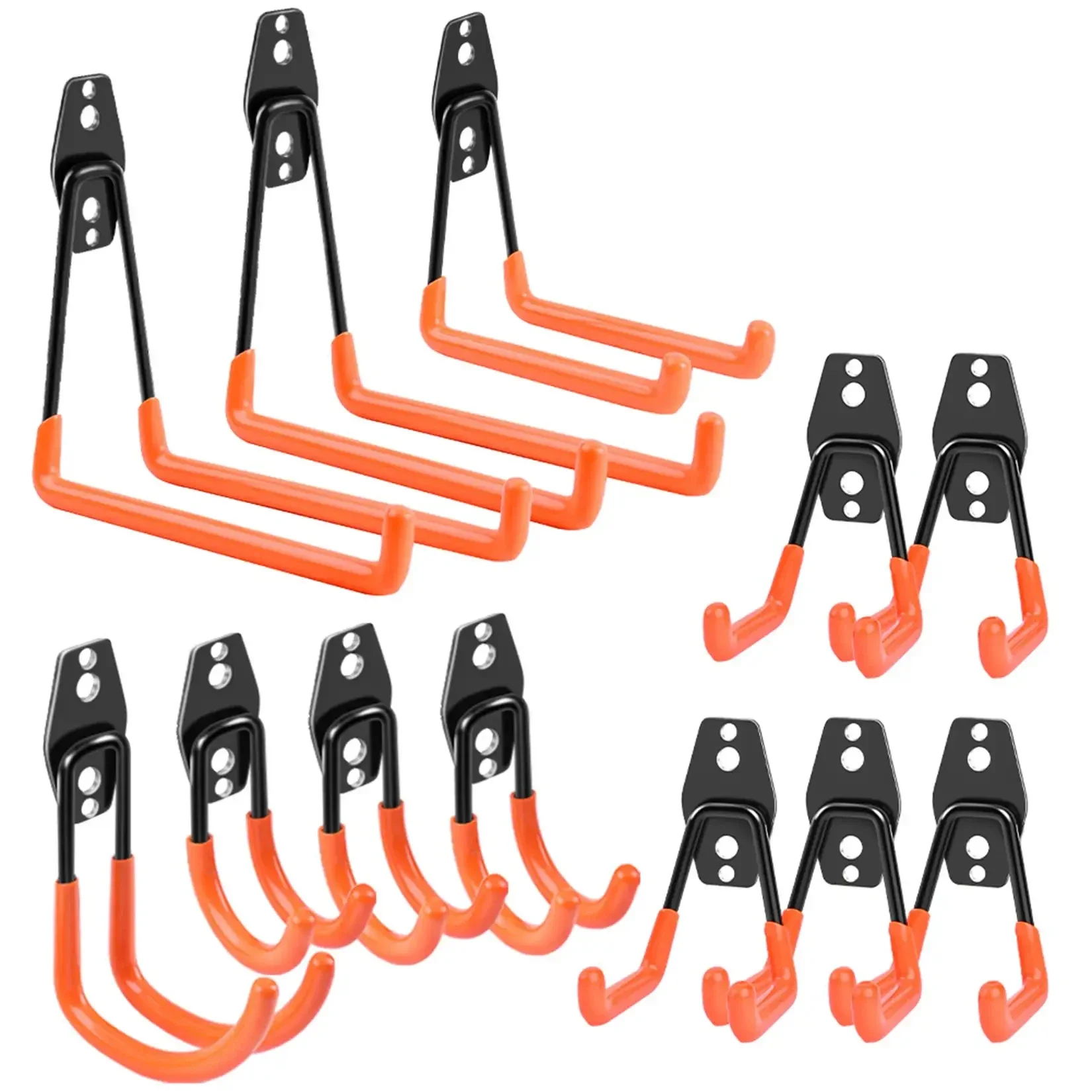 AliExpress ZEXEF 1PC Heavy Duty Metal Garage Hook Organizer Wall Mount Bike Hanger Hooks Anti-slip Storage Hook for Ladders Garden Tool