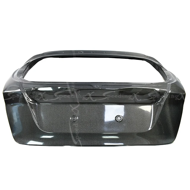 

CUSTOMIZED CARBON FIBER REAR TRUNK BOOT LID FOR 2013-2014 FORD FIESTA MK7 BODY KIT