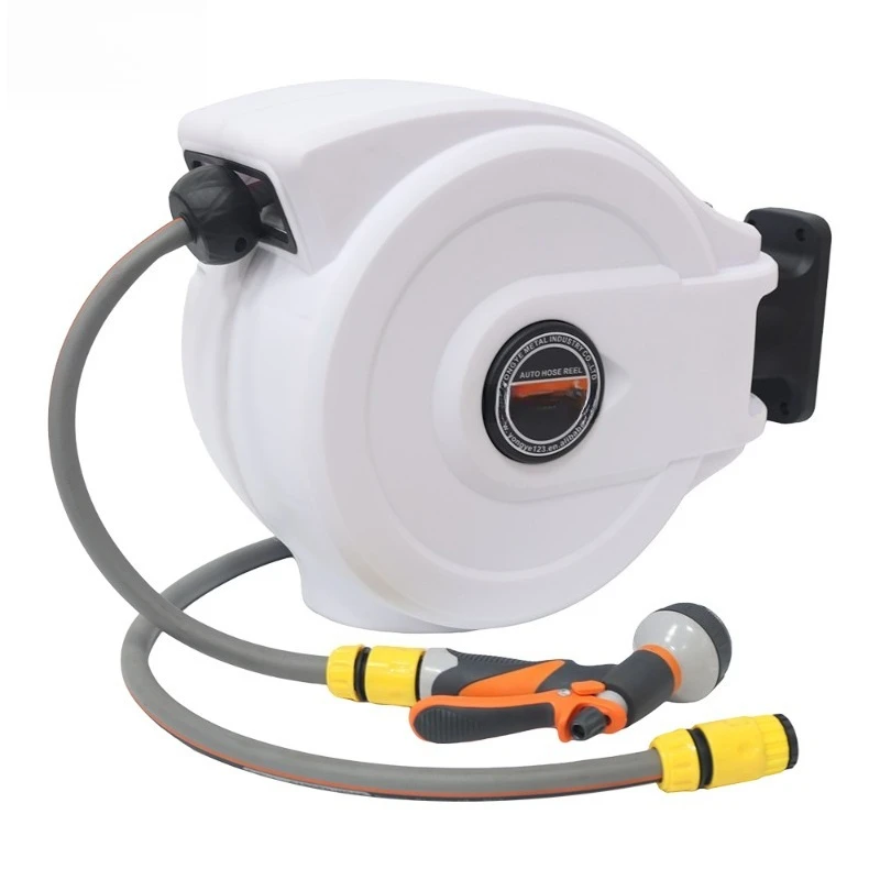 Garden Pressure Washer Garden Hose Reel Rotary Combination Small Winding Telescopic Garden Water Hose Reel