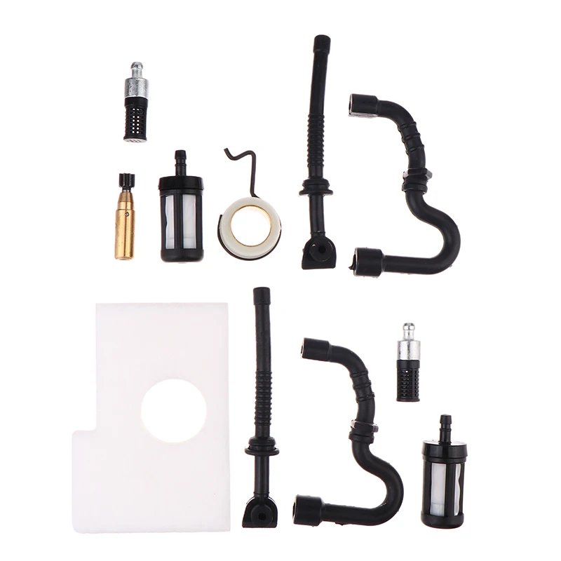 

1Set Oil Pump Worm Gear Fuel Oil Filter Line Hose Kit For MS180 MS170 Chainsaw Parts 11236407102