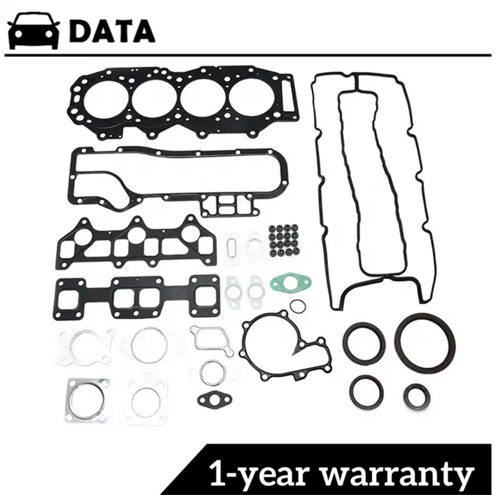 1set Engine Full Gasket set For MAZDA BT-50 2.5L 3.0L 2.5 3.0 L T L4 GAS 06-15 51035500 BSG30-115-011 WE01-10-270 WLAA WEAT