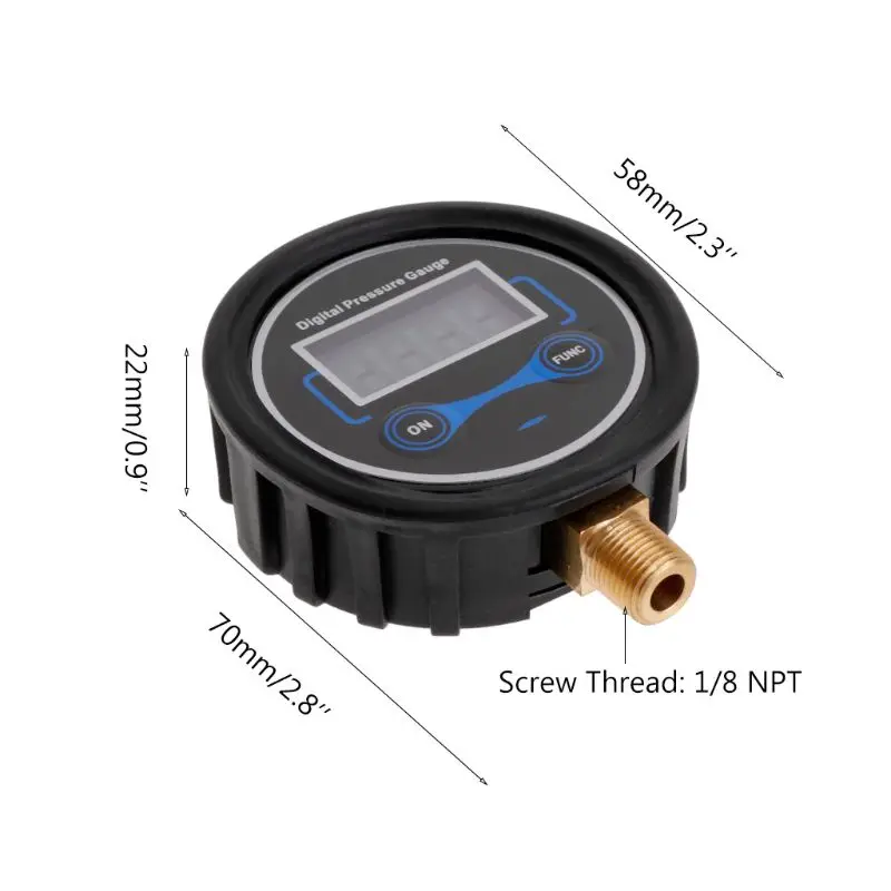 Digital Tire Pressure Gauge Car Bike Motorcycle Tyre Tester High Accuracy Drop Shipping