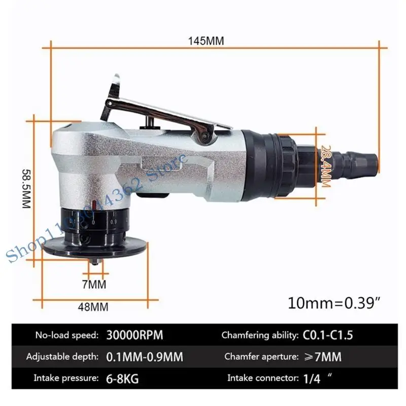 A3PA Professional Air Chamfering Machine Burr Trimming Machine Deburning Machine