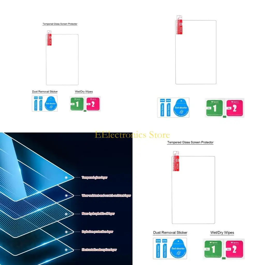 B03C Tempered Glass Film Anti-Scatch Screen Protector geschikt voor ROG-All-ALLE ANTI-FINGERPUREPRINT EXPLOSION-PROFTE HOOFDE