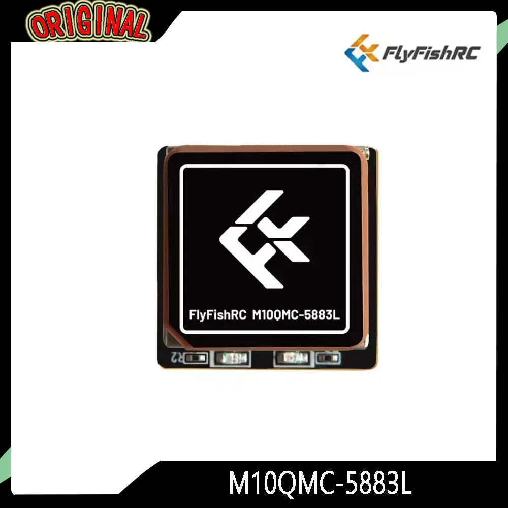 

FlyFishRC M10QMC-5883L GPS & Compass Module - For RC Airplane/FPV Freestyle/Long-Range Drone