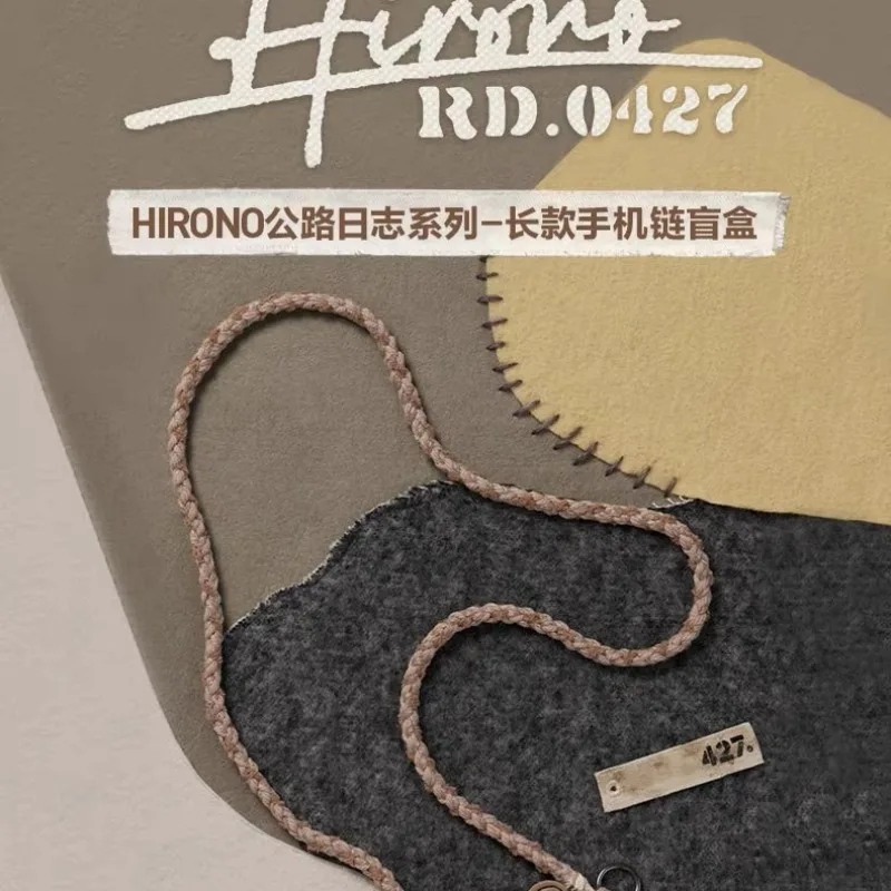 

POPMART HIRONO Road Log Series Длинный брелок для мобильного телефона Слепая коробка Периферийные устройства-удивированная коллекция Праздничный подарок