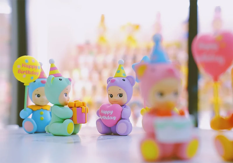 Sonny Angel Birthday Gift Bear Blind Box Celebrate Special Day Kawaii Action Figure Desktop Ornament Doll Model Surprise Gifts view 5