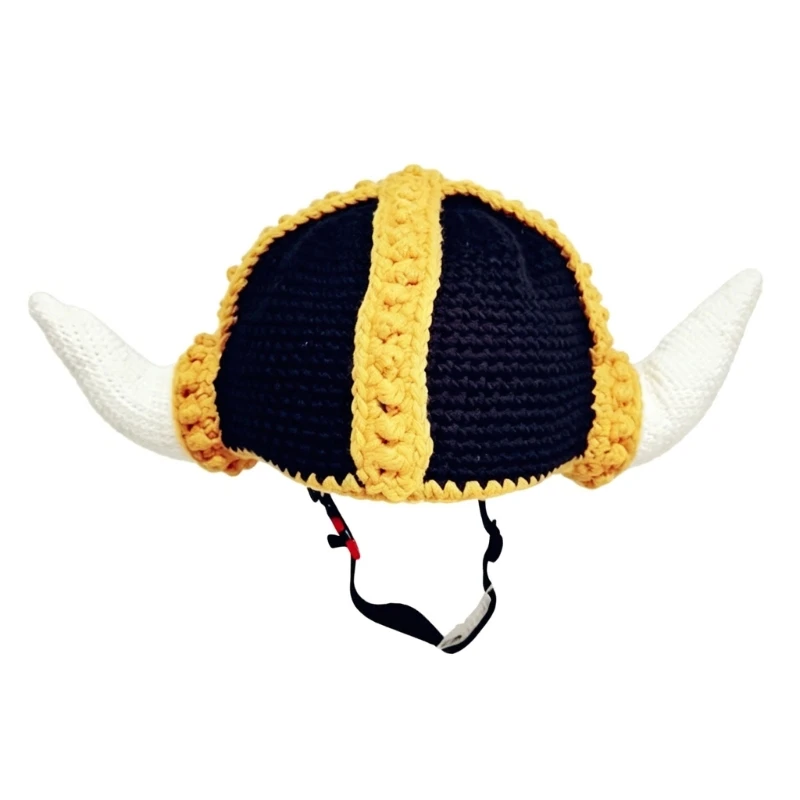 HX6F Funny Motorcycle Helmets Cover With Horn Protective Colver For Safety Visibility Styles of Daily Wear Various Occasion
