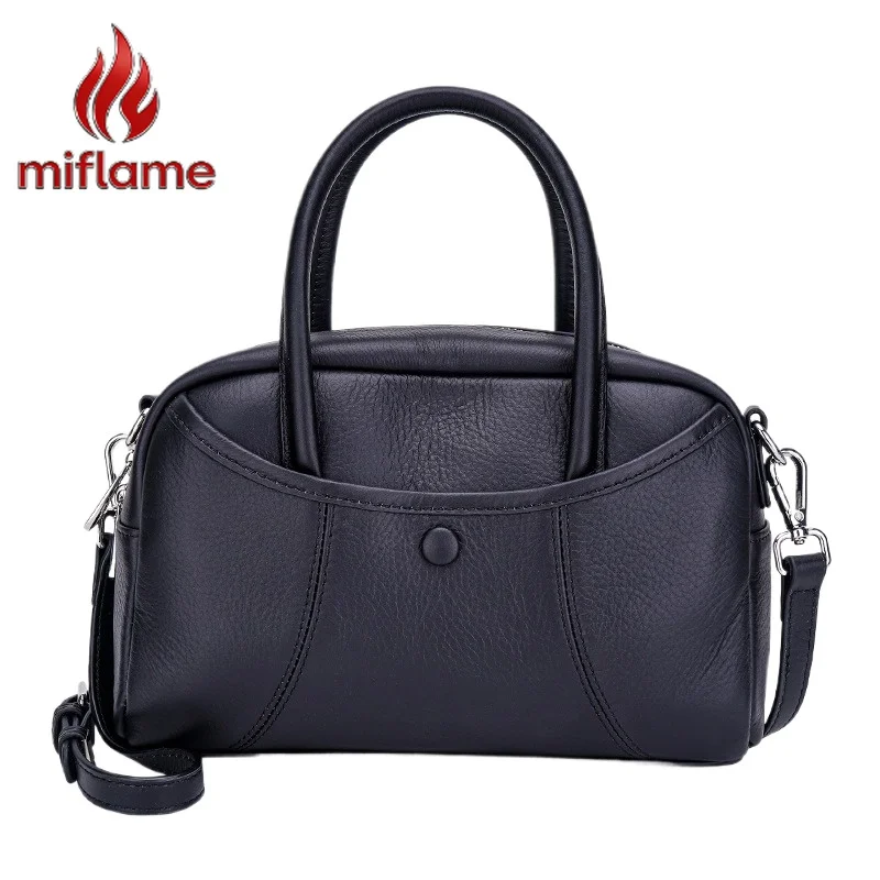 

Women's Top Grain Leather Vintage Handbag Crossbody Bag New in Spring Versatile Office Everyday