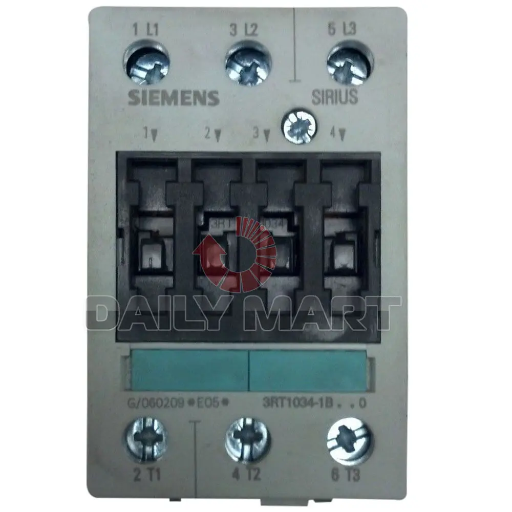 

Brand New Siemens 3RT1034-1BF40 3RT10341BF40 3-Pole Contactor 110Vdc S2 15KW