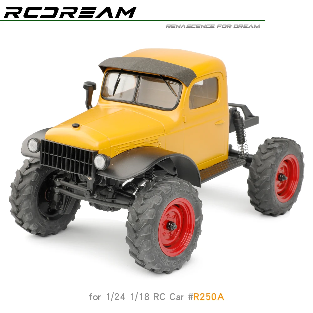 RCDream  1/24 1/18 Windshield Sun Visor Front Gear Protection Decoration for FMS FCX24 Dodge Power Wagon Upgrade Parts #R250A