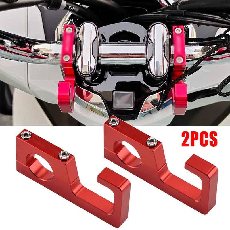 PCX logo Motorcycle 22mm Helmet Hook Luggage Bag Hook Holder Hanger hooks For Honda PCX125 PCX150 PCX160 PCX 125 PCX 150 PCX 160