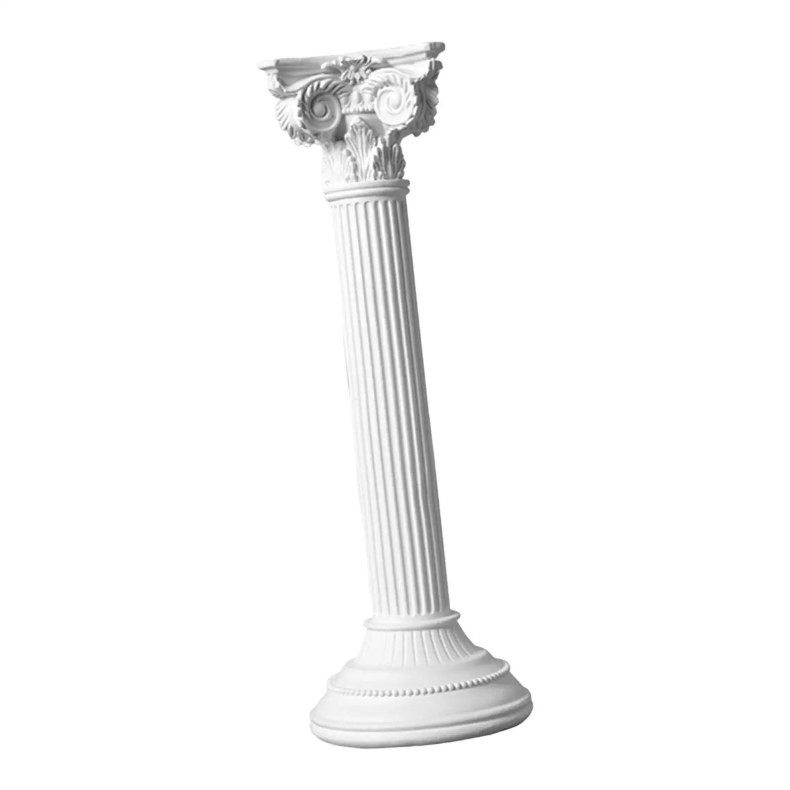 Roman Pillar Statue Greek Column, Photo Prop Resin Artistic Ornament Nordic Greek Statue for Scene Table Patio Office Decoration