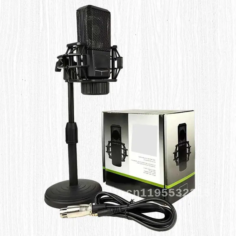 Cable Box Professional Condenser Microphone Mobile Phone Karaoke Microphone Live Singing Microphone Equipment