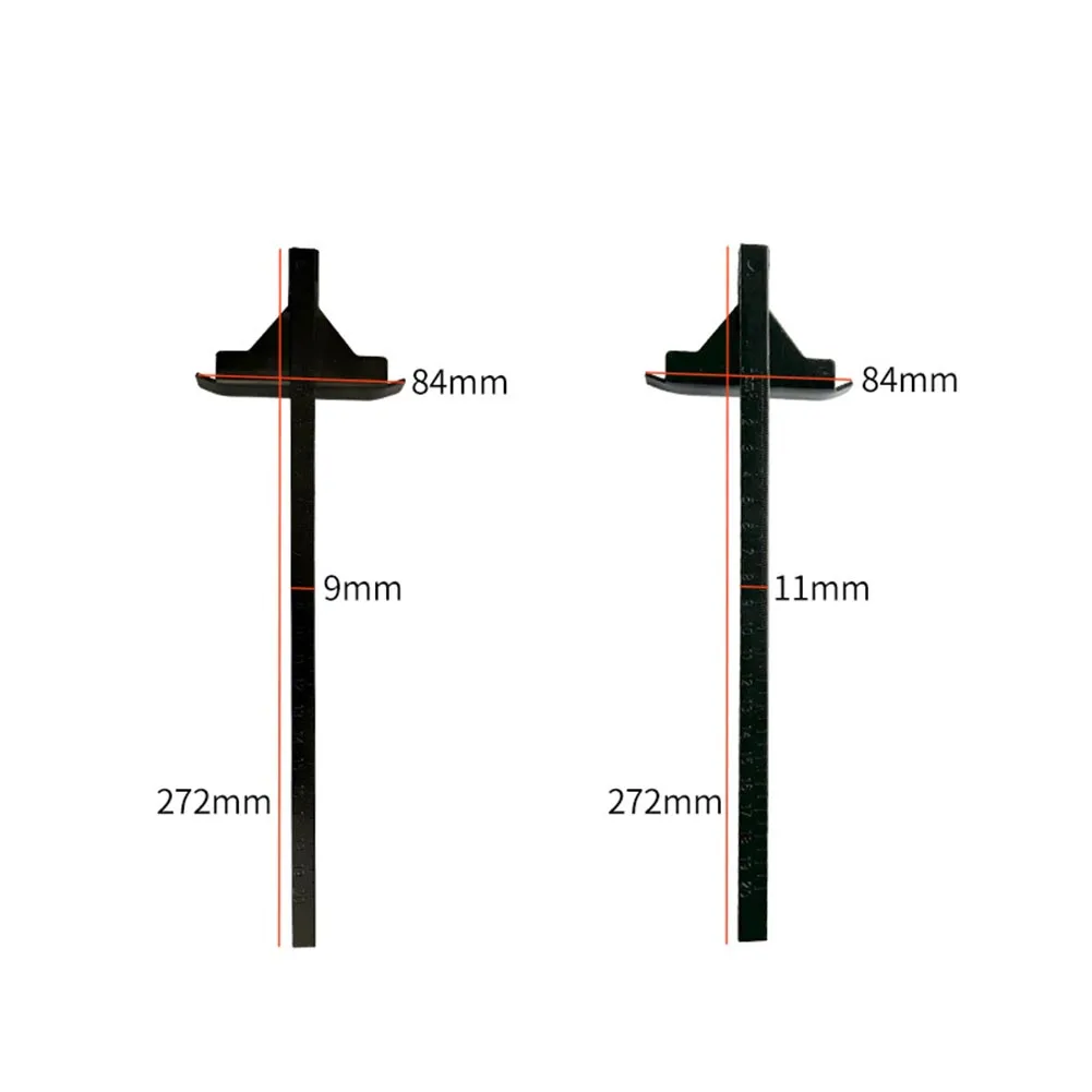 1Pcs Circular Saw Guide Edge Guide With Scale For DC390K For DW936 Woodworking Electric Circular Saw Ruler