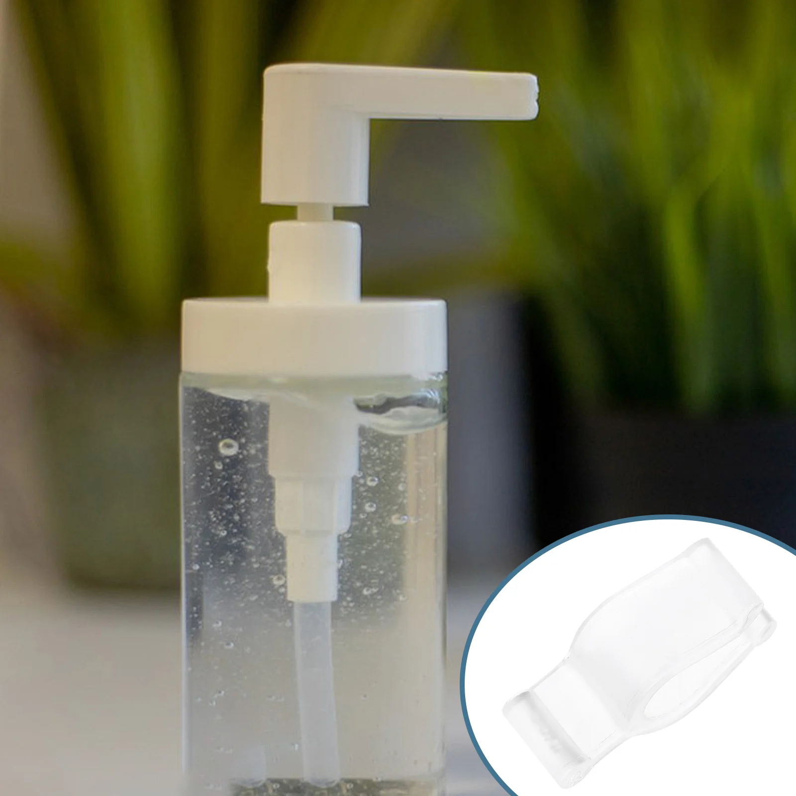 

30 Pcs Bottle Accessories for Cleansing Oil Pumps Head Buckle Lock Clips Pp