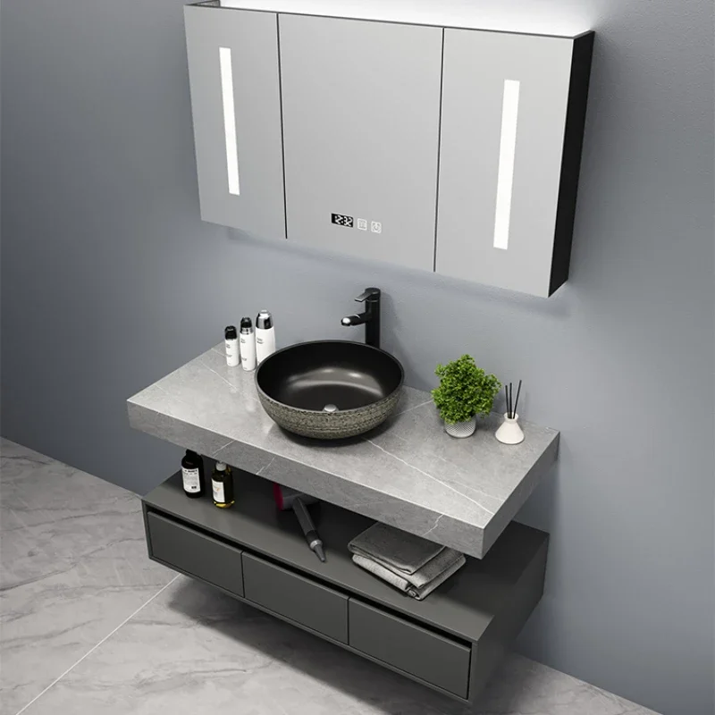 Modern Jewelry Bathroom Cabinet Medicine Partitions Sink Organizer Cupboard Replica Show Beauty Mobiletto Bagno Trendy Furniture