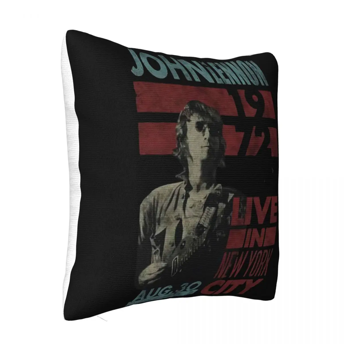 John Histper Baju Lennon Tinggal Di Nyc 1972 Mens Unisex Retro Women Customized Customiz Pillow Case