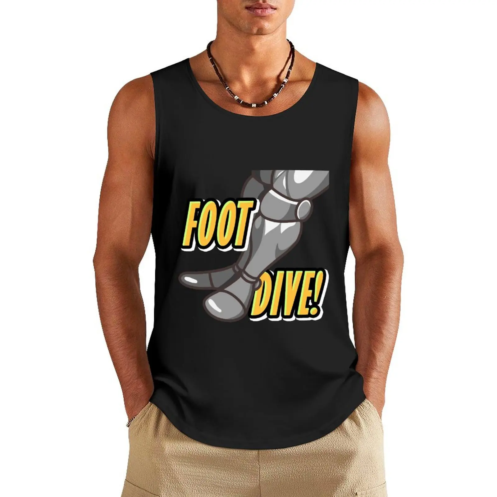 

Foot Dive Tank Top Men's tops summer clothes man 2025