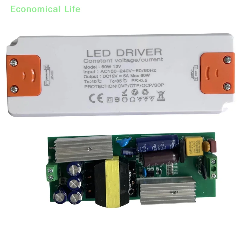 

12V LED Driver Thin Constant Voltage Drive Power Supply 12W 18W 24W 36W AC185-260V Input Suitable For Various LED Lamps