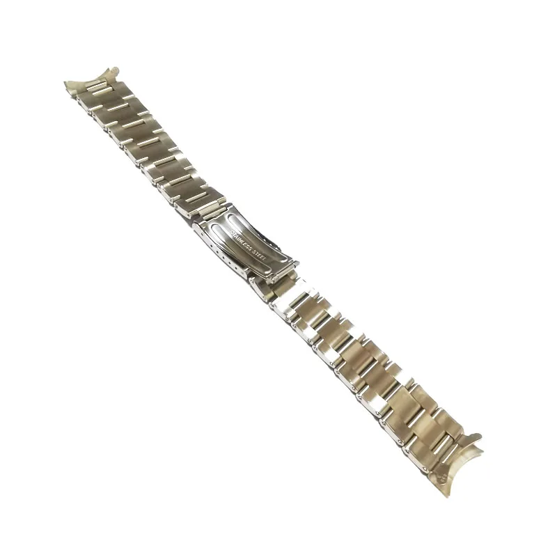 19mm 20mm 316L Stainless Steel Luxury Rivet Curved End Screws Oyster Watch Band Strap Bracelet Fit For RLX 5508 5512 5513 94110