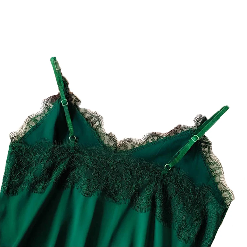 Sexy Lace Camisole Women Silk Spaghetti Strap Top Tank Ladies Summer Tops White Lace Camisole Basic tank tops Women Shirt 2021