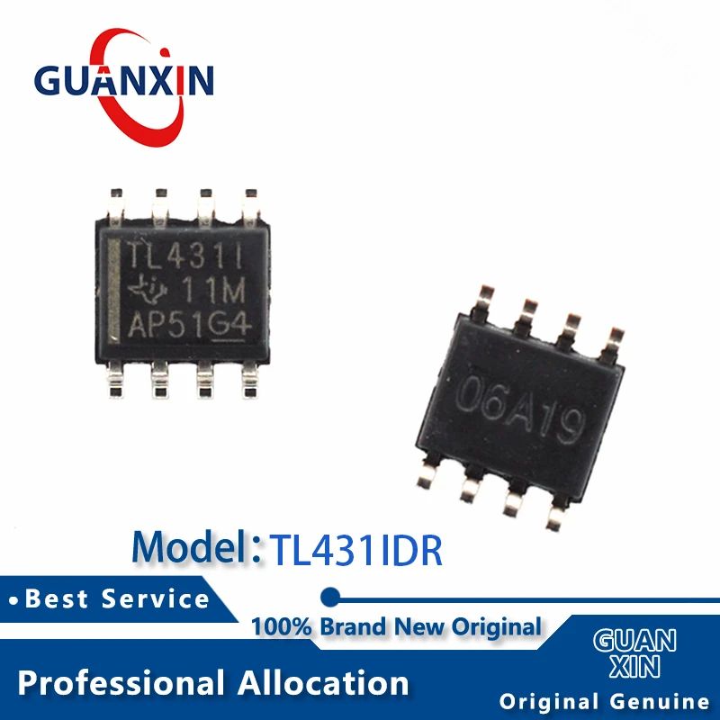 

100% New electronics 5pcs TL431IDR TL431ID SOIC-8 Marking TL431I TL431