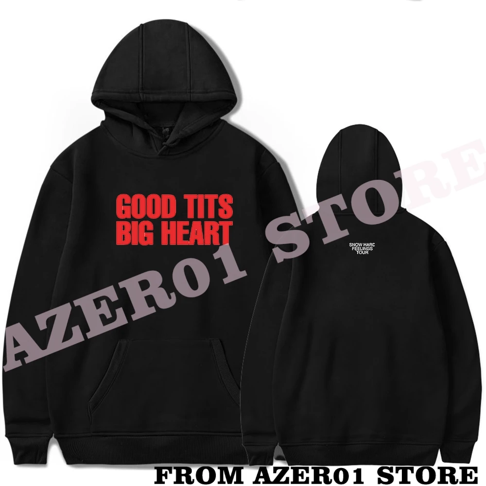 Reneé Rapp Big Heart Merch Renee Rapp Logo Hoodies Winter Men/Women Hooded Sweet Streetwear Long Sleeve Sweatshirt