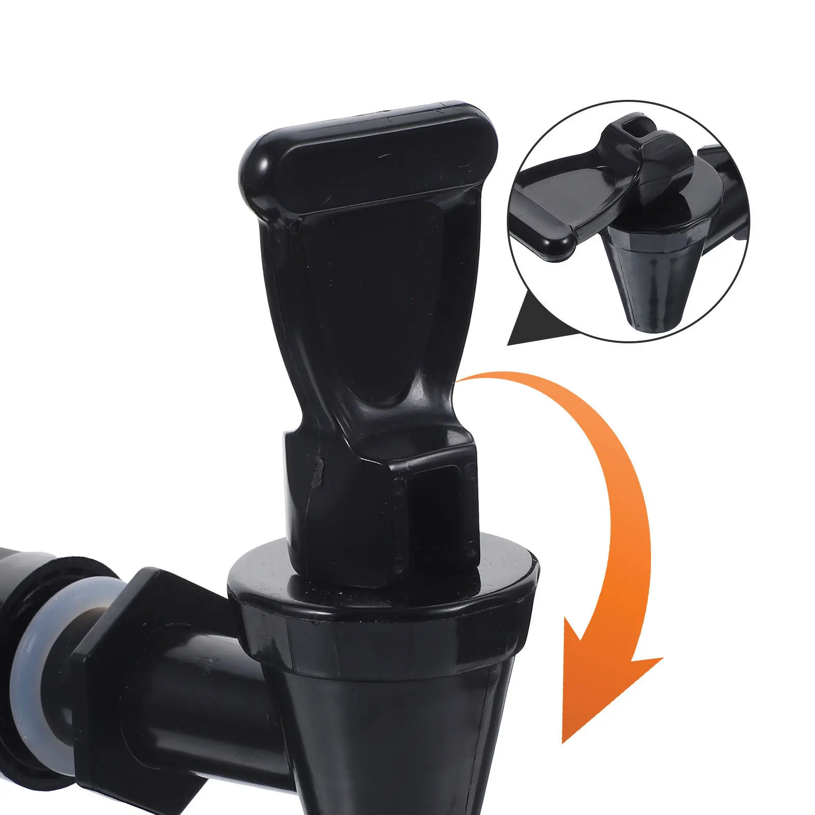 Stainless Steel Beverage Bucket Faucet Practical Leak Resistant Milk Tea Barrel Spigot Water Container Tap Replacement