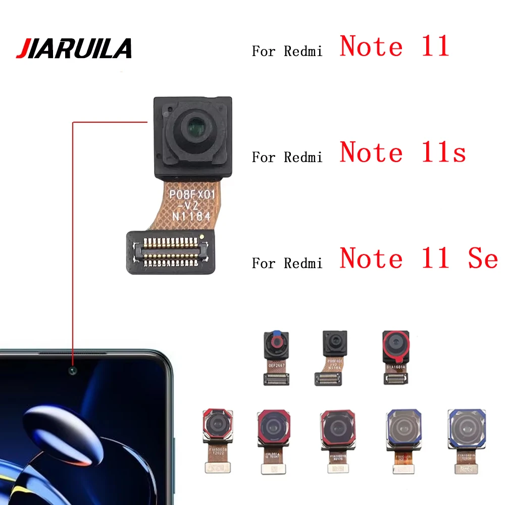 Best Rear Back Camera For Xiaomi Redmi Note 11 2201117TG 11R 11 Pro Plus 5G Big Main Backside View Wide Camera