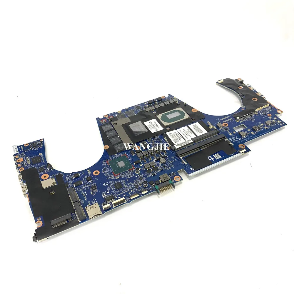 

For HP ZBOOK 15 G6 Laptop Motherboard DAXW2GMBEG0 I7-9850H SRFCN GPU:N19P-Q1-KD-A1 RTX3000 6GB DDR4 L68832-601 L68832-001