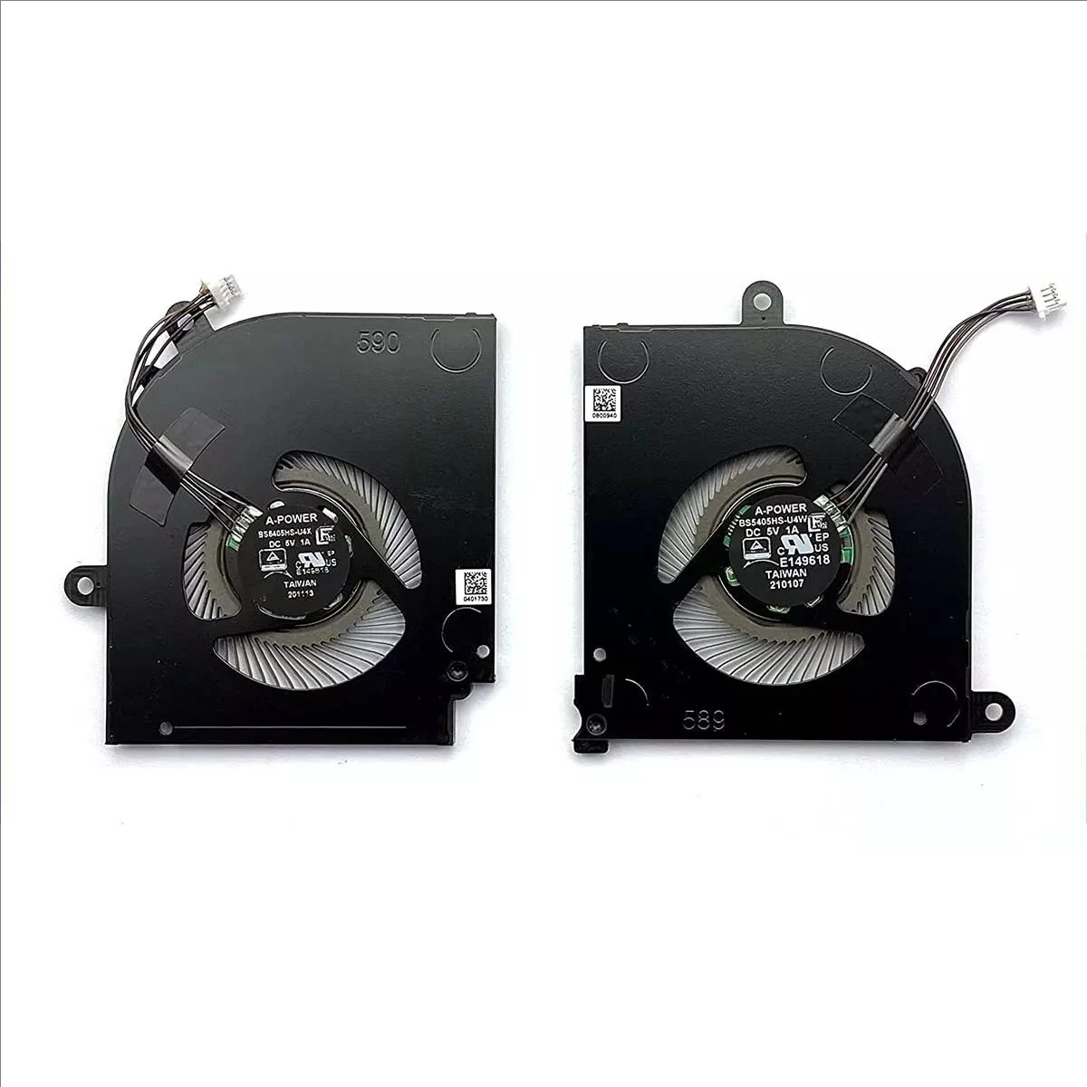 

Laptop CPU+GPU Cooling Fan For MSI MS-1562 MS-1563 Stealth 15M A11SDK A11SEK A11UEK Cooling fan (CPU+GPU)