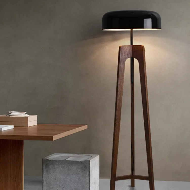 Торшер для спальни отеля, роскошная гостиная, диван, штатив для спальни, деревянный торшер